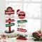 Glitzhome® 16.5" Christmas Sign Table Décor Set